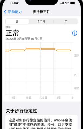 班玛iPhone手机维修如何在iPhone开启'步行稳定性通知'